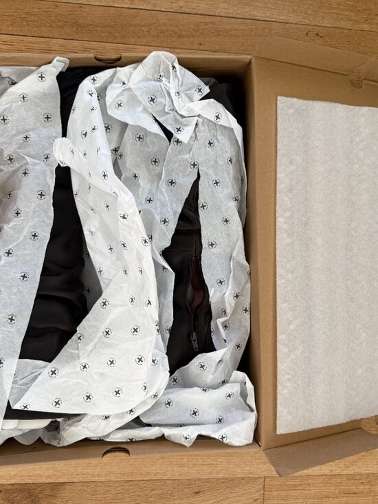 Dr. Martens Kasey Kinsley Leather Knee High Heeled Boots Size 7 - Picture 10 of 10